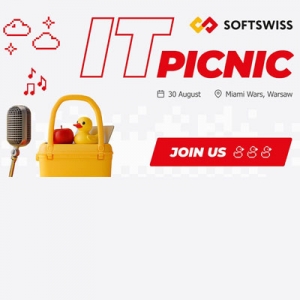 SOFTSWISS zaprasza na IT Picnic w Warszawie:  rozmowy o technologii pod gołym niebem, strefa LinkedIn i networking