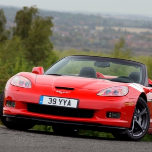 Porażający Chevrolet Corvette C6 Convertible
