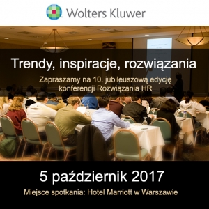 Trendy, inspiracje, rozwiązania - zapraszamy na 10. jubileuszową edycję konferencji Rozwiązania HR